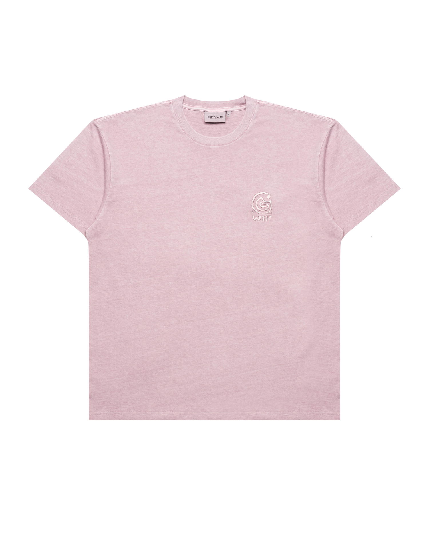 Tričko Carhartt WIP T-Shirt Embroidered Helix Redux Ružová | I035485.2ZVGD, 0