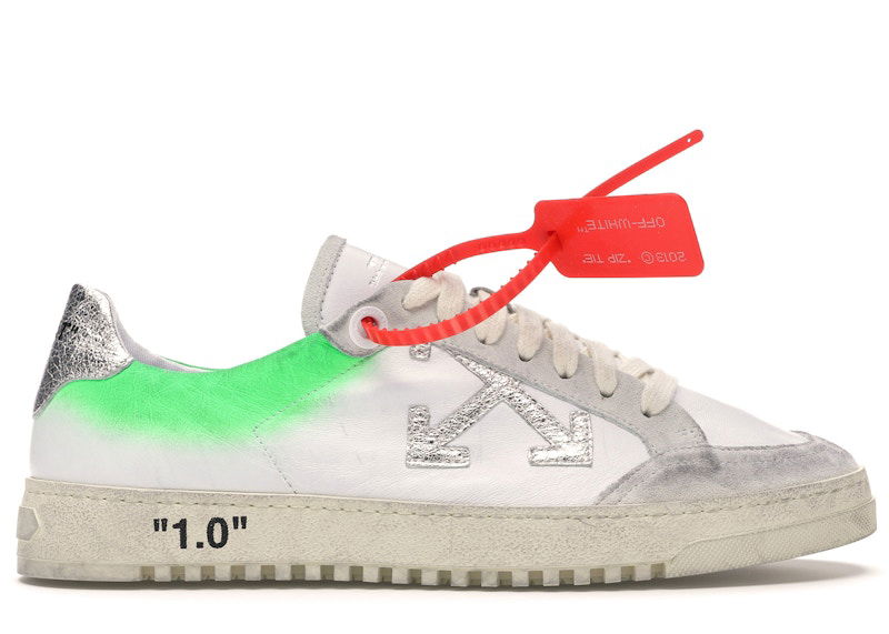 Tenisky a topánky Off-White 2.0 Green Spray FW19 Šedá | OMIA042E19D680480140, 0