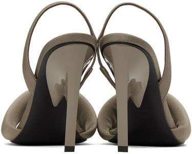 Doplnky The Attico Attico Rem Heeled Slingback Sandals Šedá | 237WS522 PA45, 1