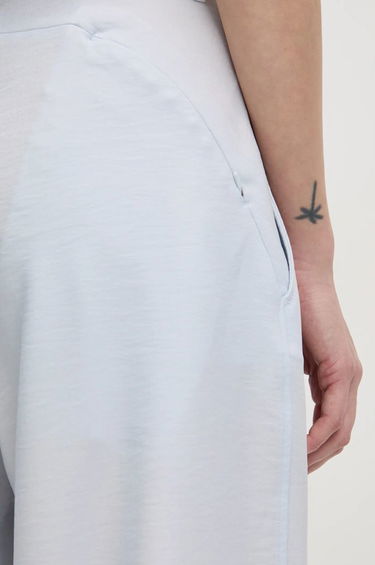 Nohavice Y-3 Y-3 Sport Uniform Wide Leg High Waist Pants Modrá | JM7801, 5