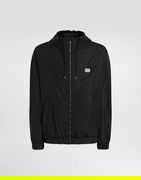Dolce & Gabbana Technical Fabric Hooded Jacket with Tag