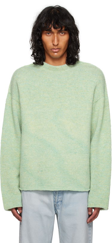 Sveter The Row Mumford Wool Blend Crewneck Sweater Zelené | 810-Y845, 0
