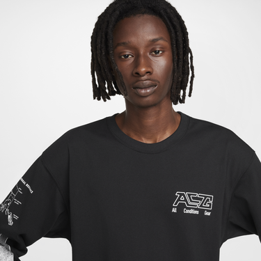 Tričko Nike Geothermal Long Sleeve T-Shirt Čierna | FZ6704-010, 1