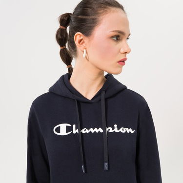 Mikina Champion Hooded Sweatshirt Čierna | 115687BS501, 3