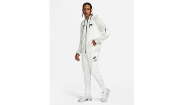 Tepláky Nike Sportswear Graphic Fleece Joggers Biela | DM6552-133, 5