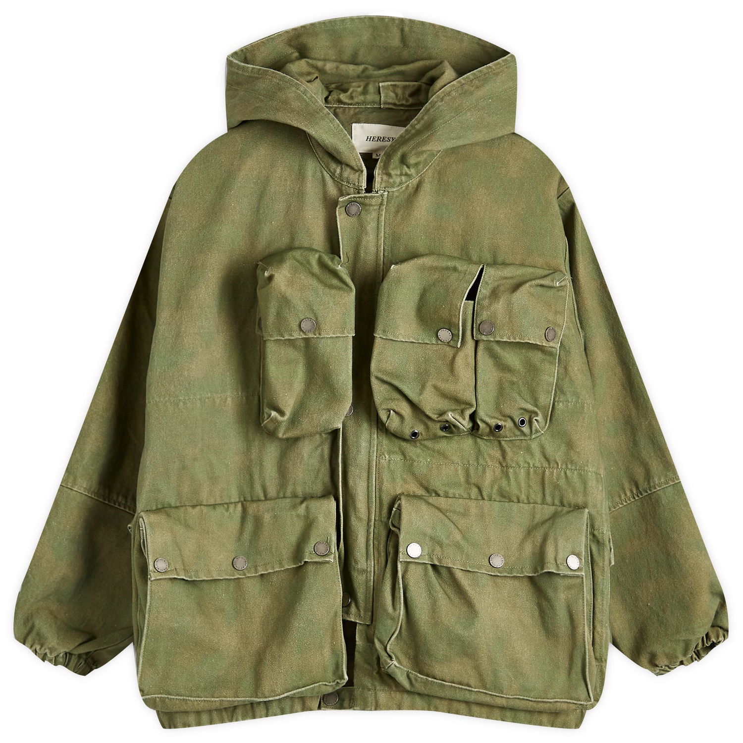 Bunda Heresy Hassle Field Jacket Zelené | HAW24-O02, 0