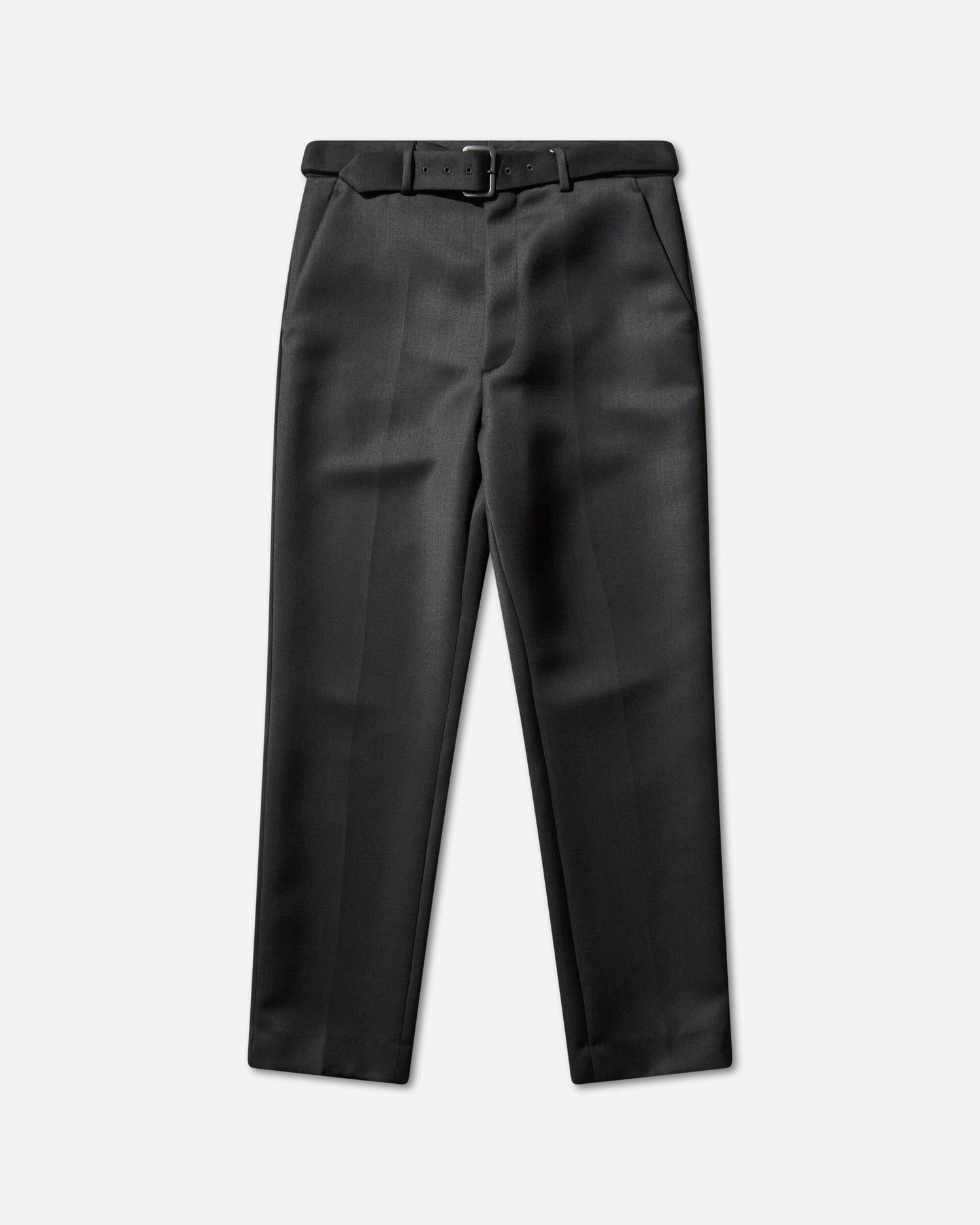 Nohavice Maison Margiela Wool Belted Trousers Čierna | SH2KA0042 900, 1
