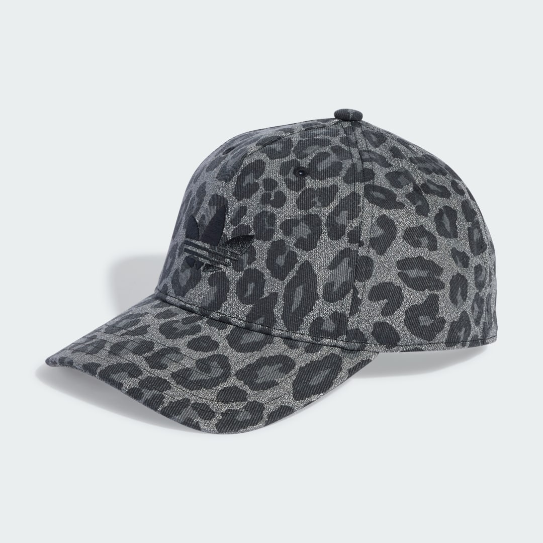 Šiltovka adidas Performance Leopard Print Baseball Cap Šedá | JW8035, 0