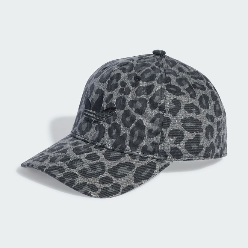 Šiltovka adidas Performance Leopard Print Baseball Cap Šedá | JW8035