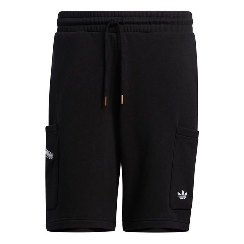 Šortky adidas Originals Disney Crossover Manga Embroidered Shorts Čierna | HD9081