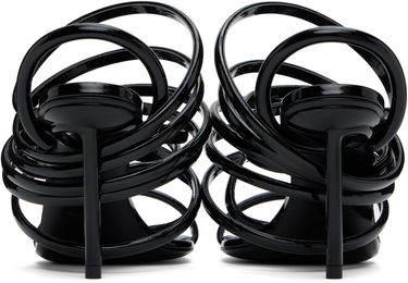 Tenisky a topánky Alaïa ALAÏA Glossy Multistrap Stiletto Heel Sandals Čierna | AA3S118TK049, 1