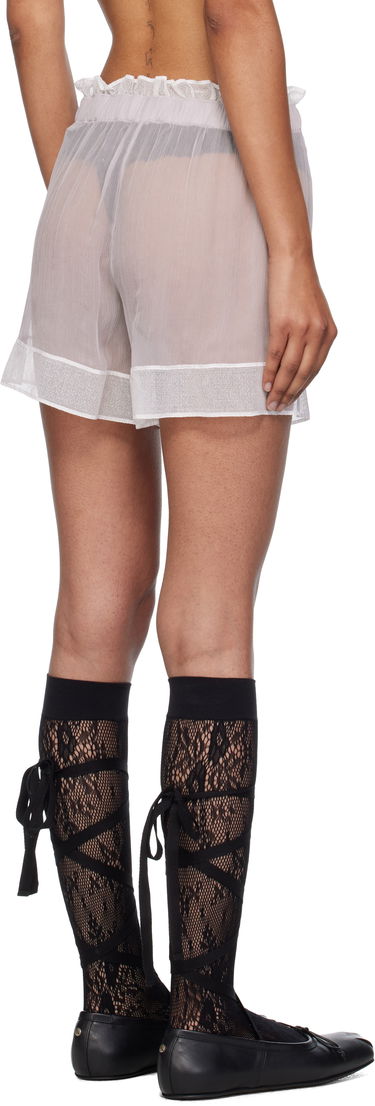 Šortky Ann Demeulemeester Ann Demeulemeester Gilla Lace Boxer Shorts Šedá | B0012822-FA608-050, 2