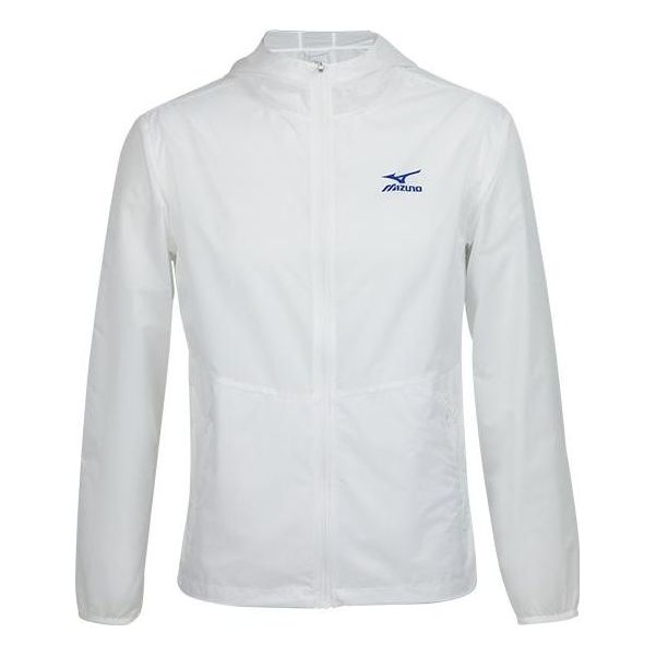 Vetrovka Mizuno Performance Logo Jacket Biela | J2CE31E1