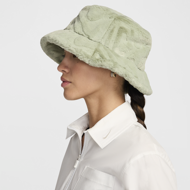 Klobúk Nike Apex Faux Fur Bucket Hat Zelené | HF7194-370, 2