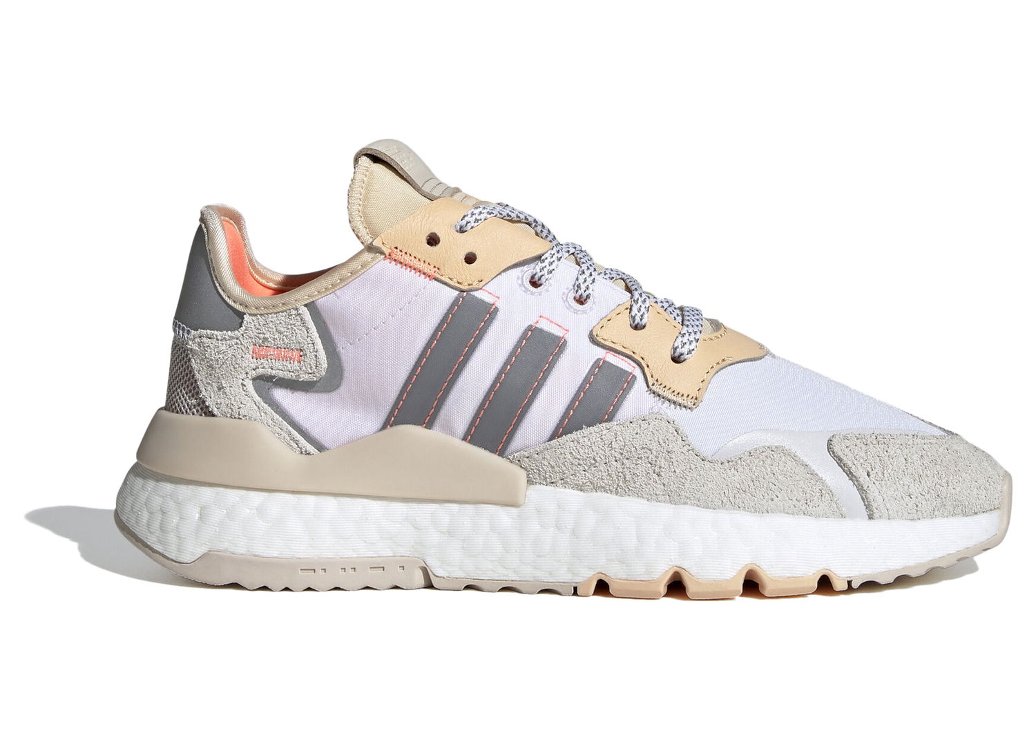 Tenisky a topánky adidas Originals Nite Jogger White Glow Orange W Šedá | EF5426, 0