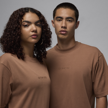 Tričko Jordan Wordmark 85 T-Shirt Hnedá | HF3447-223, 4