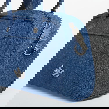 Kabelka adidas Performance ADICOLOR Mini Denim Bowling Bag Modrá | KD7897, 3