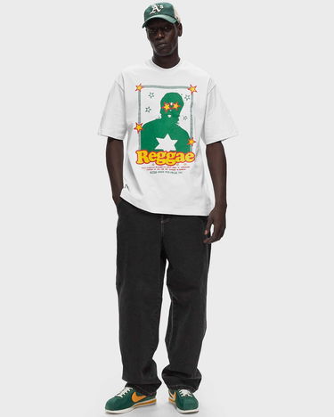 Tričko Butter Goods Gauzy Reggae Print T-Shirt Biela | P15282, 1