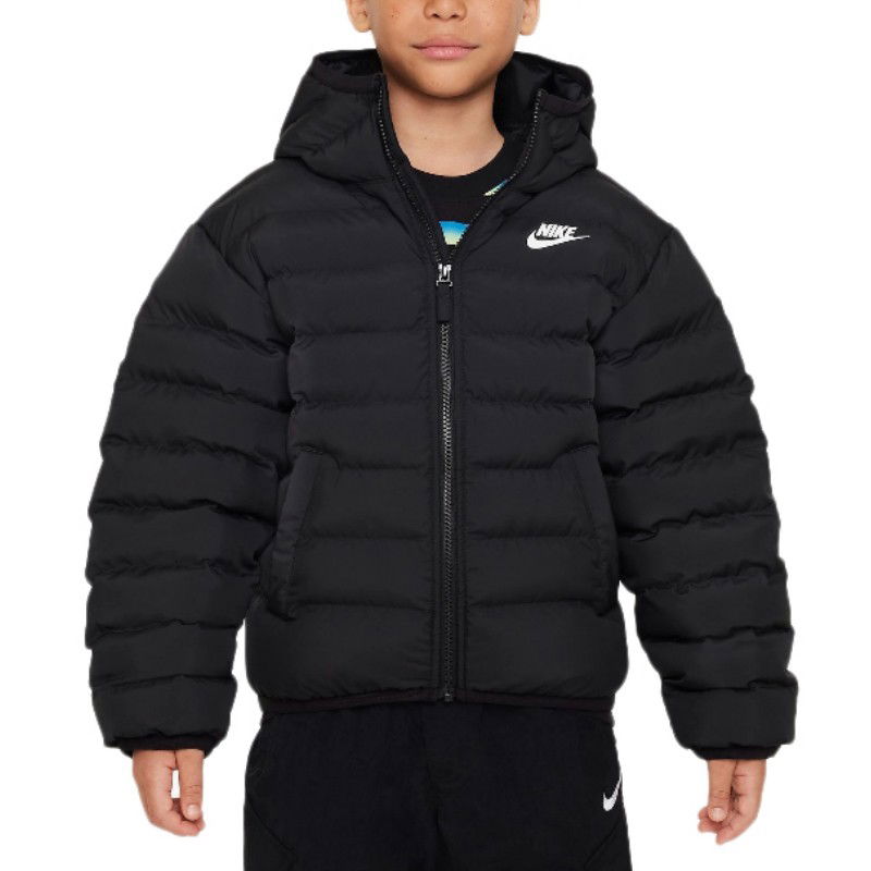 Prešívaná bunda Nike Sportswear Loose Padded Jacket Čierna | FD2845-010