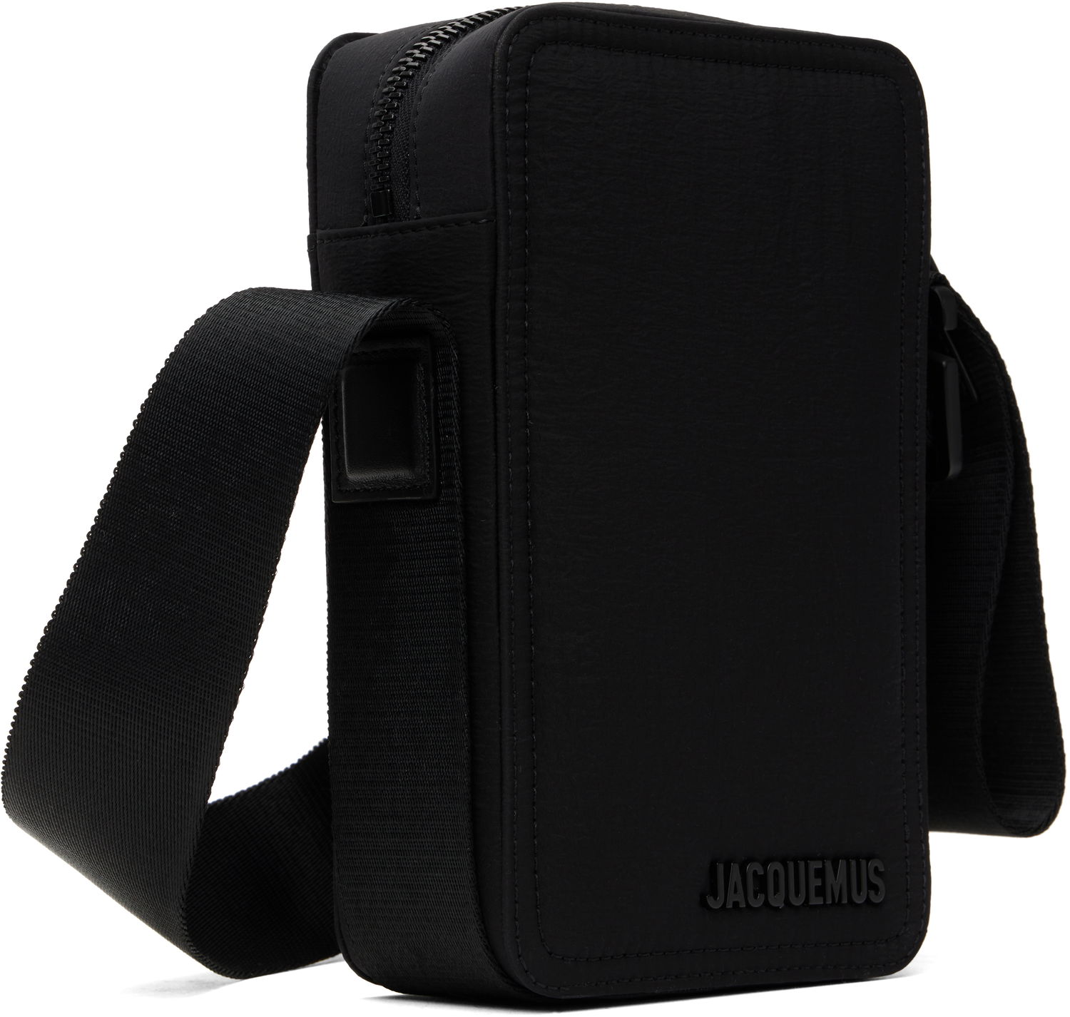 Taška cez rameno Jacquemus Jacquemus Vertical Cuerda Bag Čierna | 23E235BA091-3174, 1