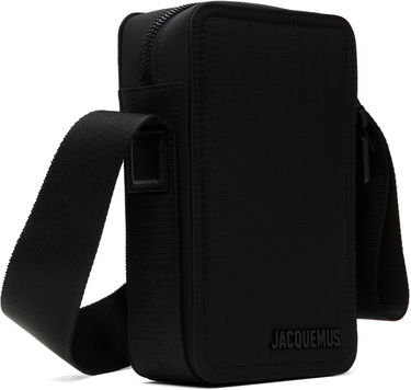 Taška cez rameno Jacquemus Jacquemus Vertical Cuerda Bag Čierna | 23E235BA091-3174, 1