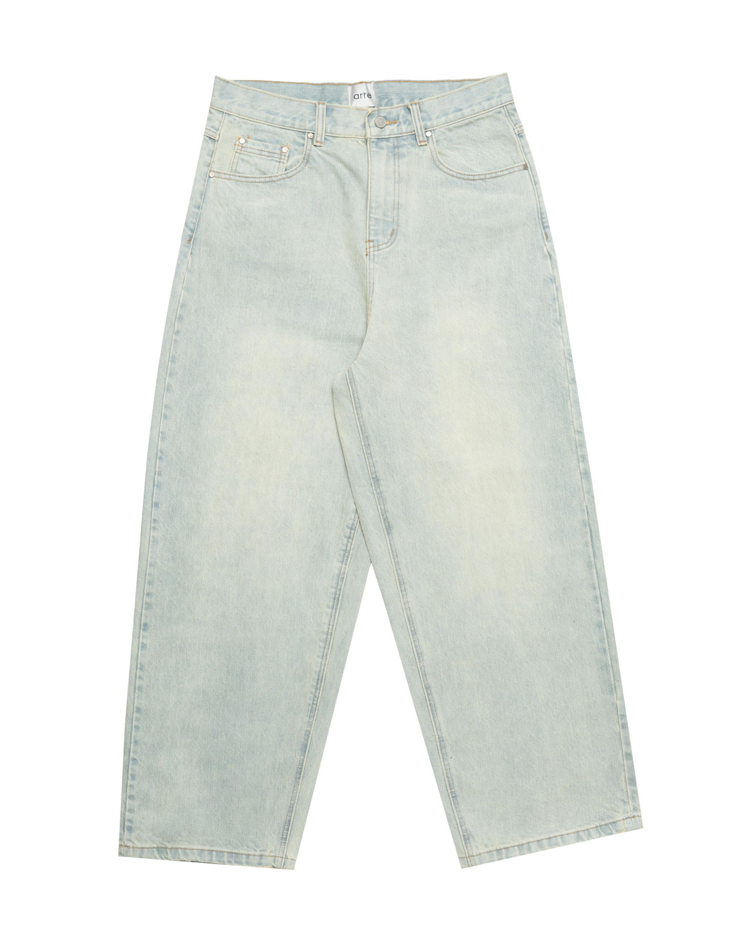 Džínsy Arte Antwerp Arte Antwerp Wide-Leg Denim Pants Modrá | SS25-091P, 0
