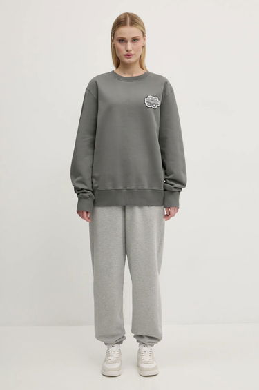 Sveter Filling Pieces Filling Pieces Gowtu Crewneck Sweatshirt with Applique Šedá | 74533926002, 9