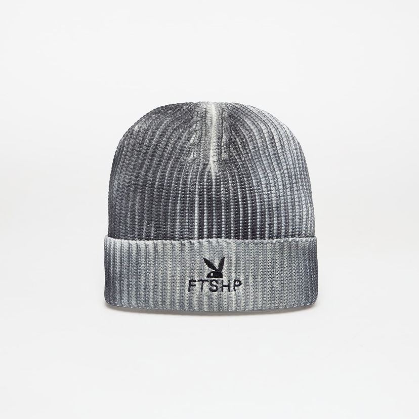 Kulicha Footshop Playboy x FTSHP Overdye Beanie Black Šedá | FTSHP_537
