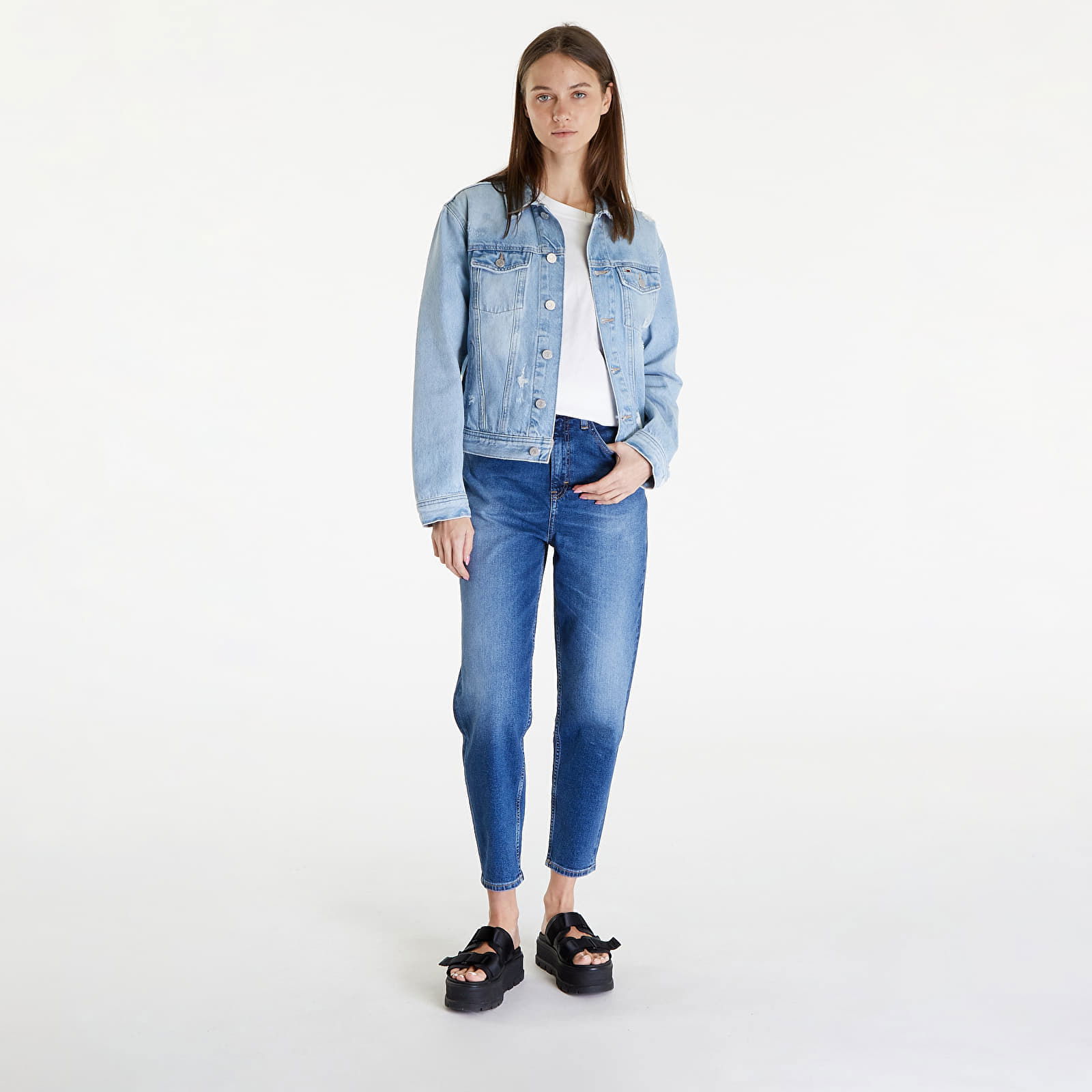 Mom Classic Jeans Jacket Denim Light