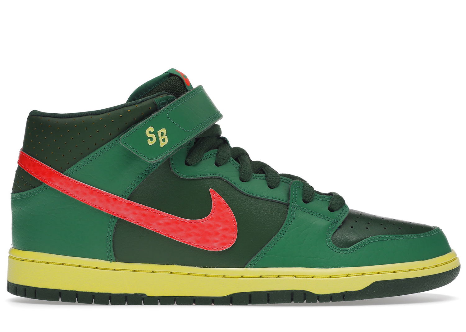 Tenisky a topánky Nike SB SB Dunk Mid Watermelon Zelené | 314383-363, 0
