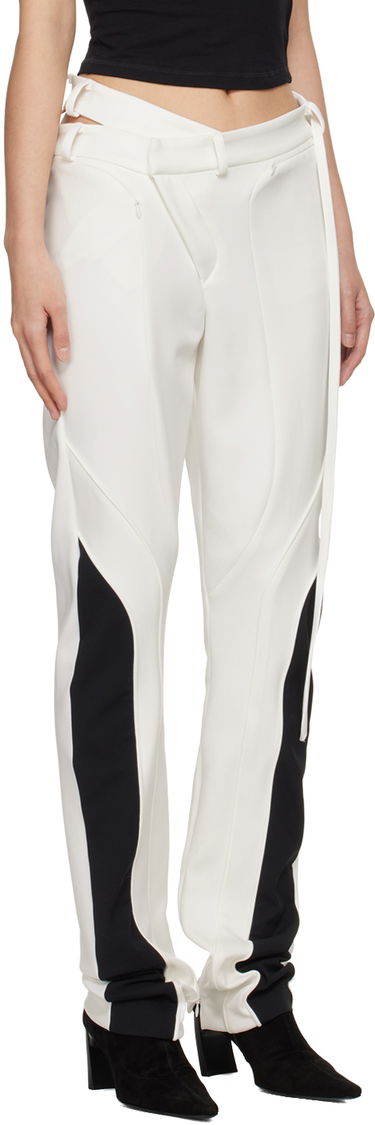 Nohavice Ottolinger Ottolinger Asymmetric Trousers Čierna | 2303503, 1