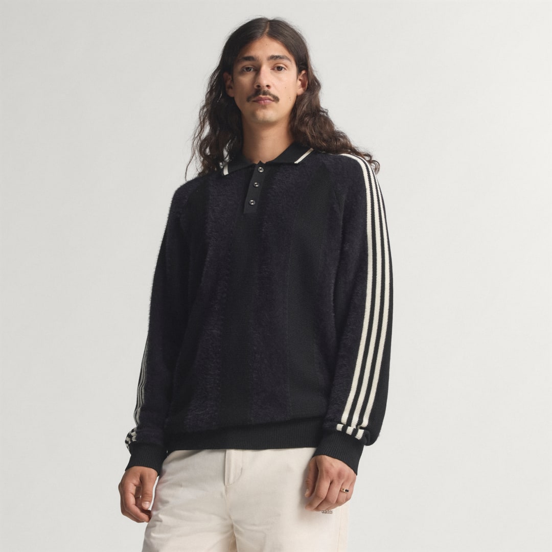 Polo tričko adidas Performance Knitted Polo Shirt Čierna | JX3835, 0