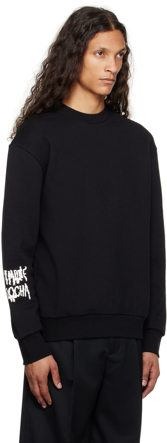 Mikina Simone Rocha Simone Rocha Ribbon Logo Sweatshirt Čierna | 5287P19P20-M 0568, 1