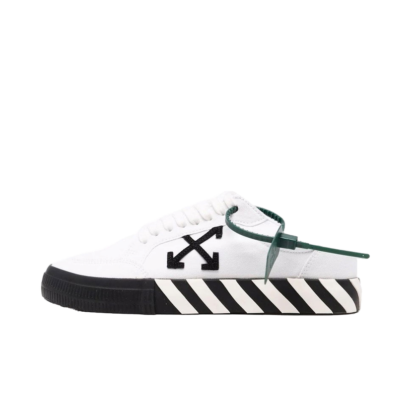 Tenisky a topánky Off-White Vulc Low Canvas Black White W Biela | OWIA272C99FAB0010110