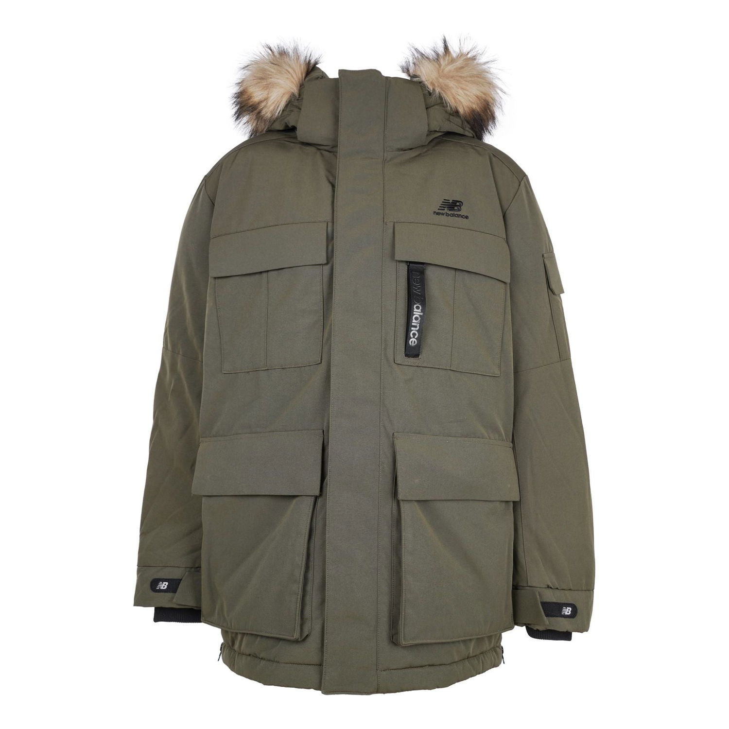 Parka New Balance Warm Long Down Jacket Zelené | NPA46021-KH, 0