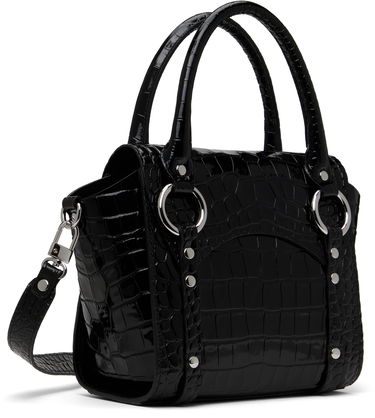 Kabelka Vivienne Westwood Vivienne Westwood Small Betty Crocodile-Embossed Bag Čierna | 47030004W-L0099-, 2