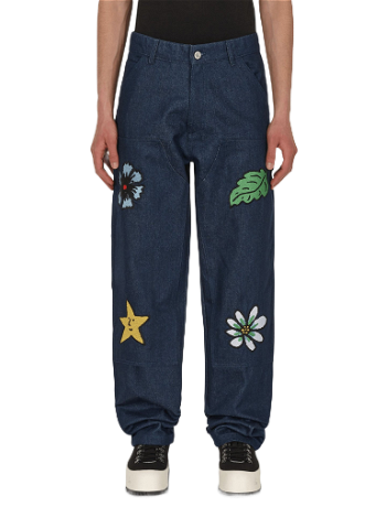 Sky High Farm Embroidered Workwear Denim Pants SHF01P002 1