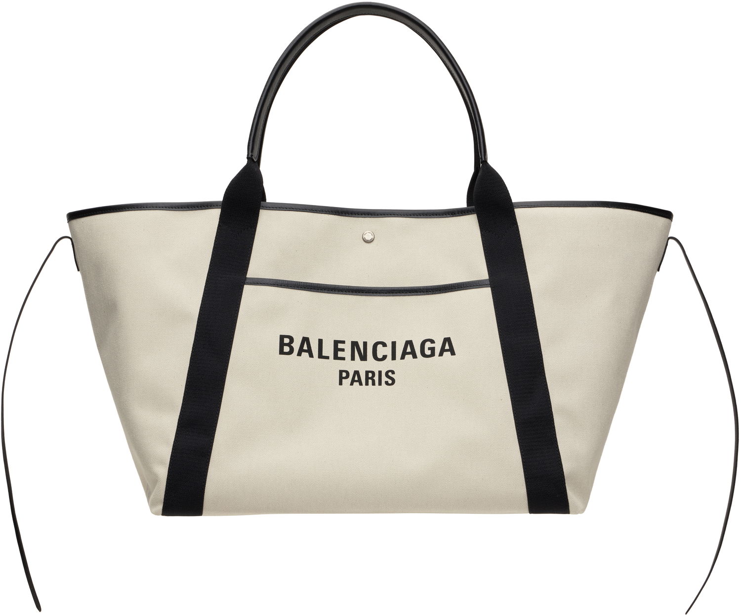 Tote bag Balenciaga Biarritz Large Canvas Tote Bag Béžová | 805116 2ABBN, 0