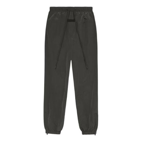 Tepláky Fear of God Essentials Crinkle Nylon Track Pants Čierna | 130SP244240F