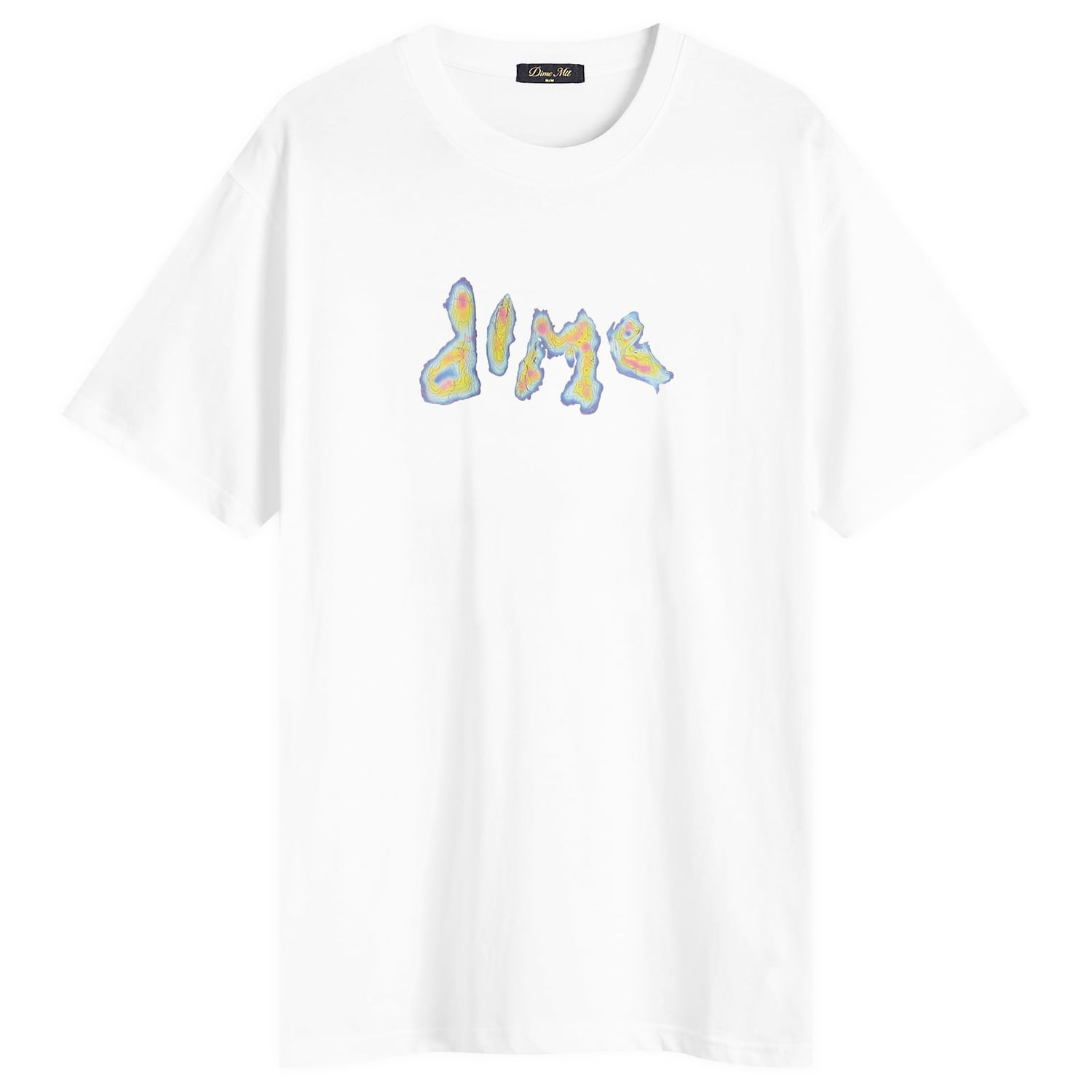 Tričko Dime Topo T-Shirt, Size Large Biela | DIMESP2554WHT, 1