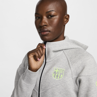 Mikina Nike FC Barcelona Tech Fleece Windrunner Šedá | FN8443-065, 1