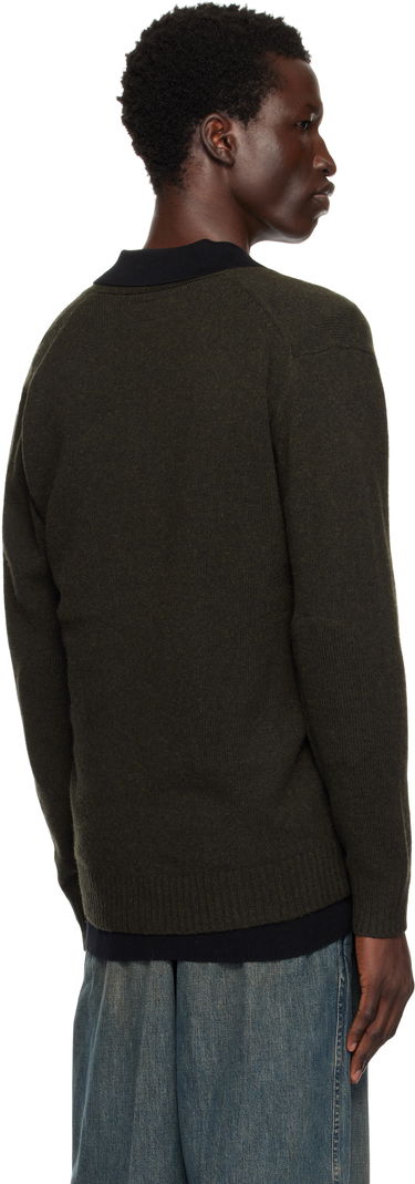 Sveter BEAMS BEAMS PLUS 7G Cardigan Zelené | 38150094103, 2