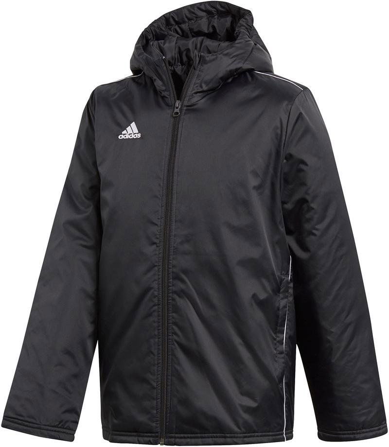 Bunda adidas Originals Core 18 Stadium Padded Hooded Jacket Čierna | ce9058, 0