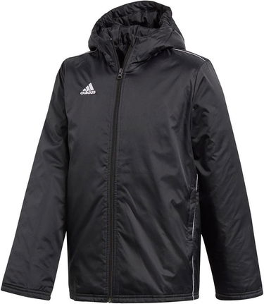 Bunda adidas Originals Core 18 Stadium Padded Hooded Jacket Čierna | ce9058, 0