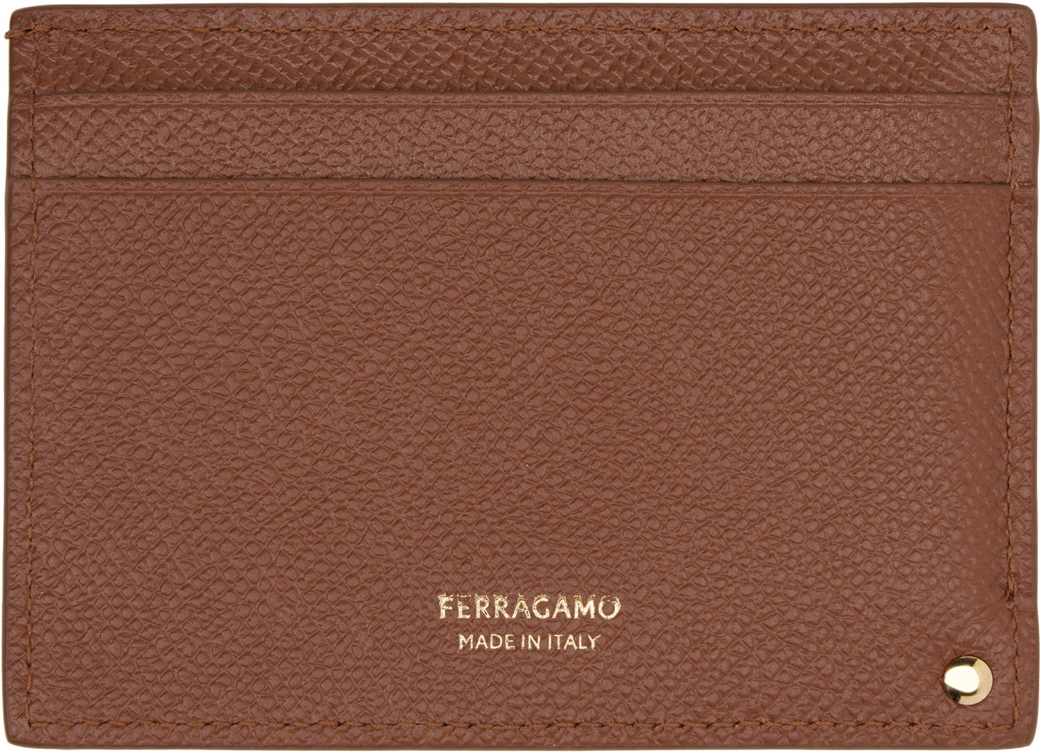 Peňaženka FERRAGAMO Card Holder Hnedá | 776818, 1