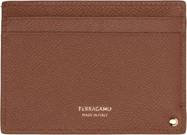 Peňaženka FERRAGAMO Card Holder Hnedá | 776818, 1