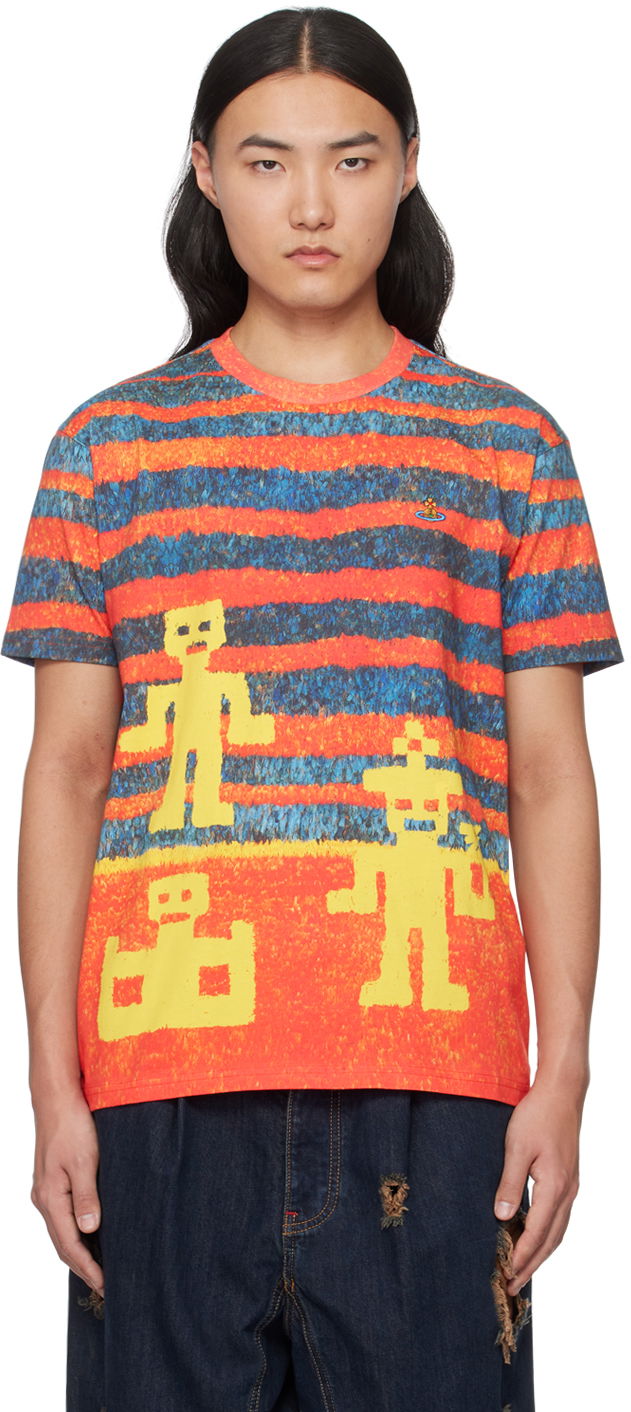 Tričko Vivienne Westwood Classic T-Shirt Oranžová | 3G01001F-J0069-, 0