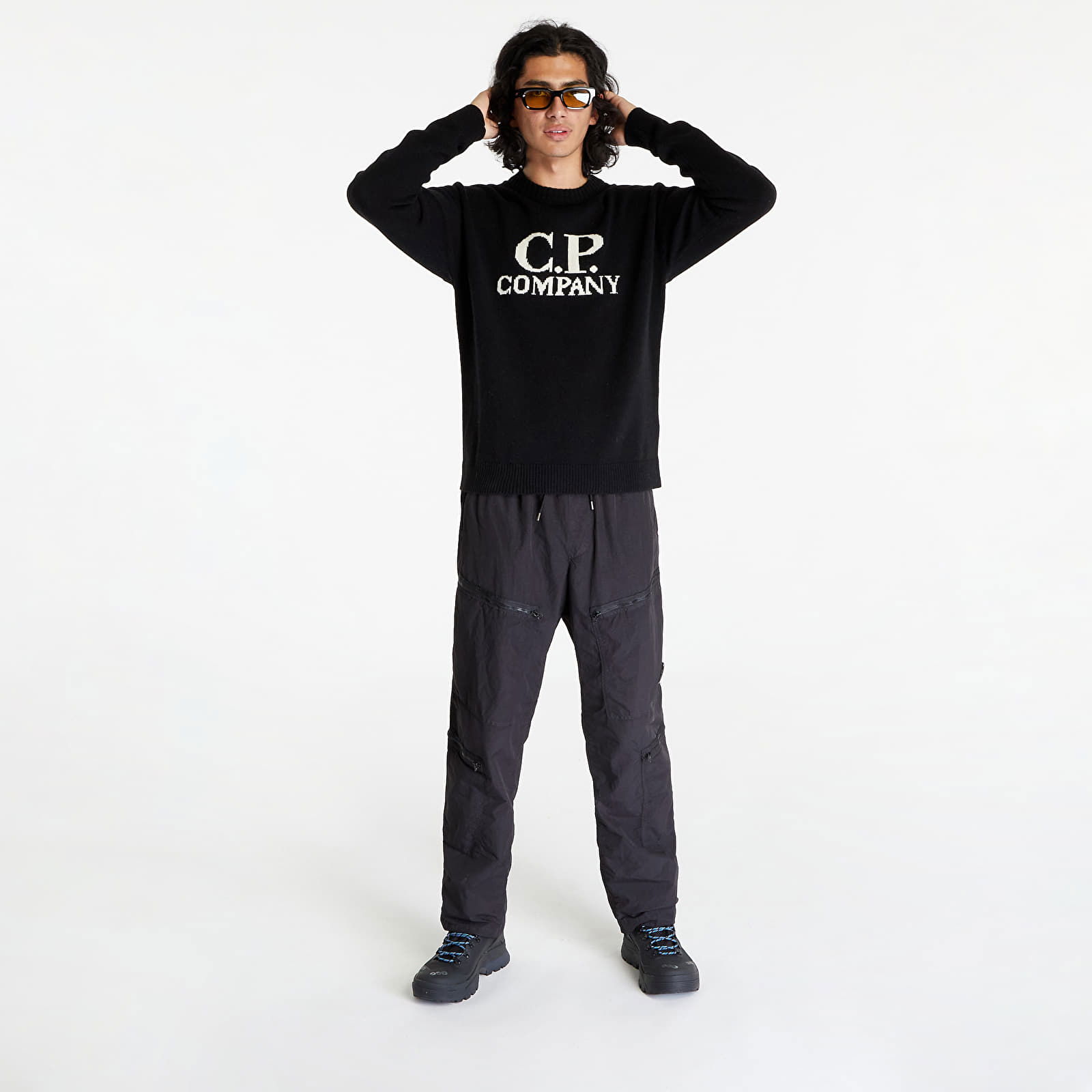 Lambswool Goggle Knit Jumper