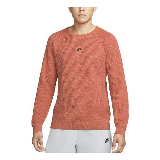 Sveter Nike Round Neck Long Sleeve Pullover Oranžová | DN3618-827, 0