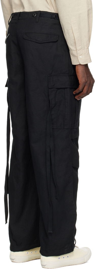 Cargo nohavice Maharishi Maharishi Hemp M65 Cargo Pants Čierna | 6120, 2